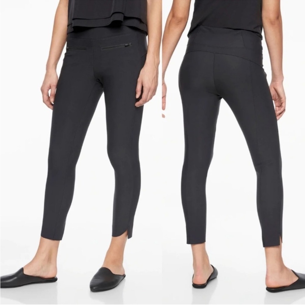 Athleta Black Stellar Crop Pant